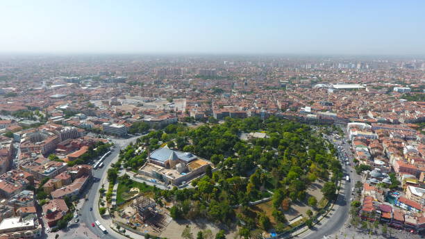 Aerial view of Konya City Aerial photos konya stock pictures, royalty-free photos & images