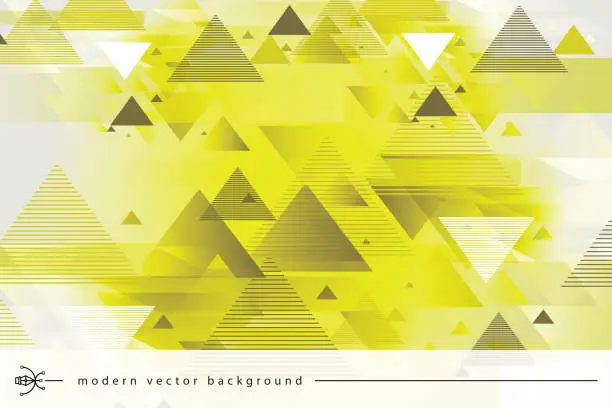 Vector illustration of Minimalistic design, creative concept, Geometric shapes