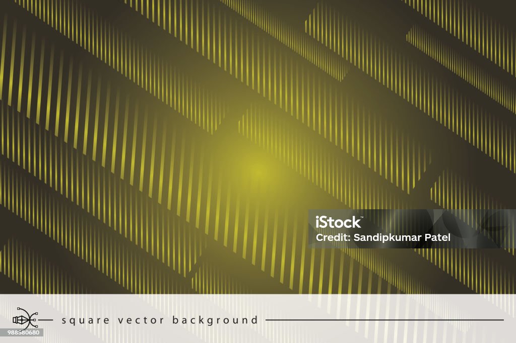 Abstract Yellow Lines Background Stock Illustration - Download Image ...