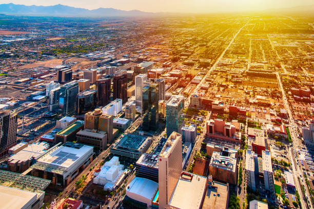 istock Dusk Over the Phoenix Cityscape 988645156