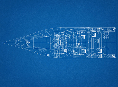 Yacht Concept Architect Blueprint