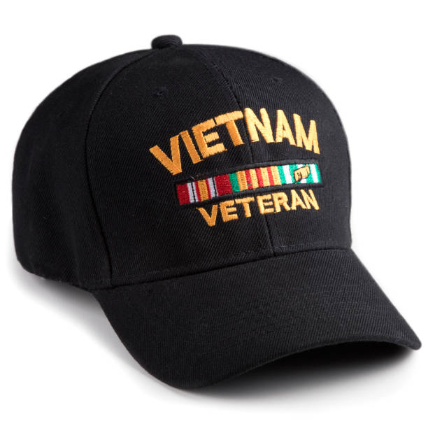 istock Vietnam Veteran cap on white background 988657116