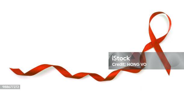 Curled Red Satin Ribbon Stock Photo - Download Image Now - Ribbon - Sewing  Item, Red, Thin - iStock