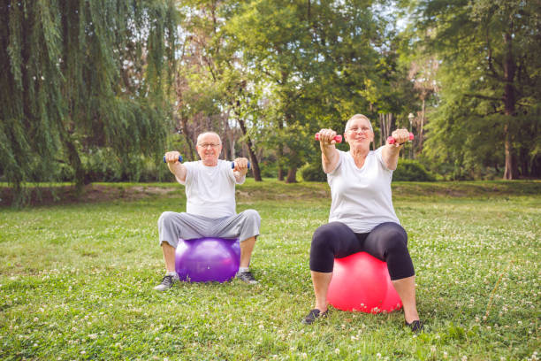 istock Senior couple enjoying a moment and talking together 988690538