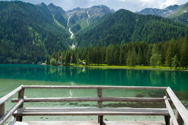 istock Anterselva lake at late spring. 988715848