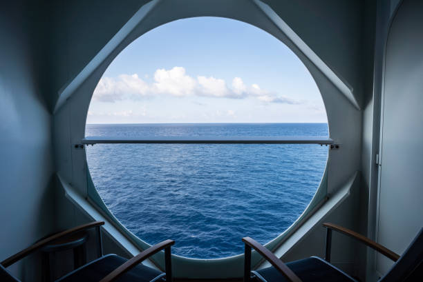 istock balcony with chairs on cruise ship with view on sea 988721290