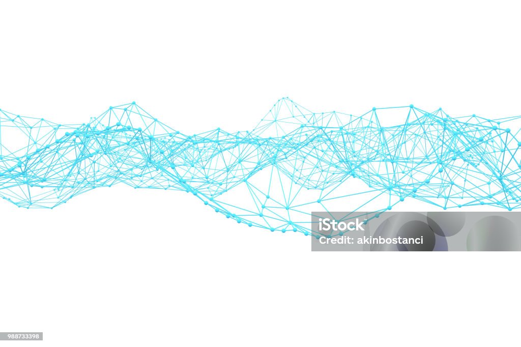Global digital mesh network, Blockchain, Distributed ledger technology Distributed Ledger Technology Blockchain, ,Network mesh, molecule, White Background Stock Photo