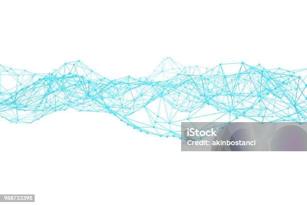 Global Digital Mesh Network Blockchain Distributed Ledger Technology Stock Photo - Download Image Now