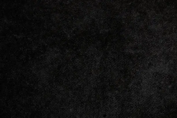 Photo of Black vintage background. Rough dark wall, grunge texture