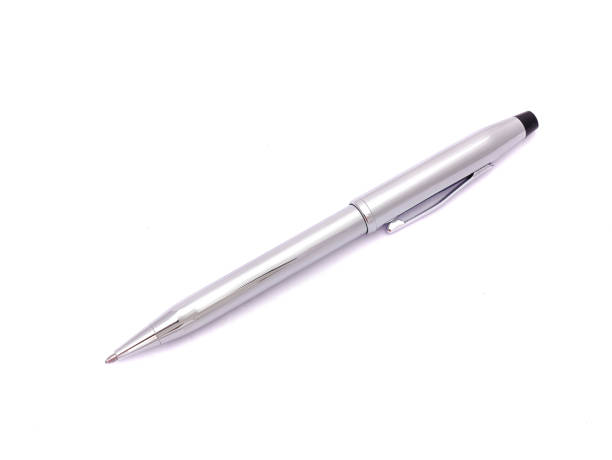 istock Elegant pen isolated on white background in studio shot 988771574