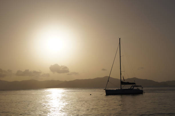 istock British Virgin Islands Sailboat Sunset Background 988798258