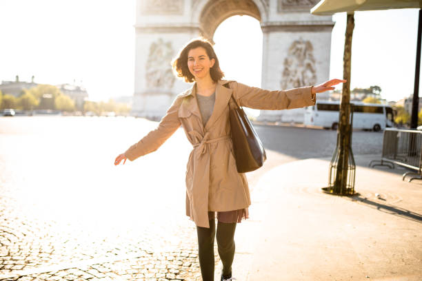 istock happiness woman in paris 988821880