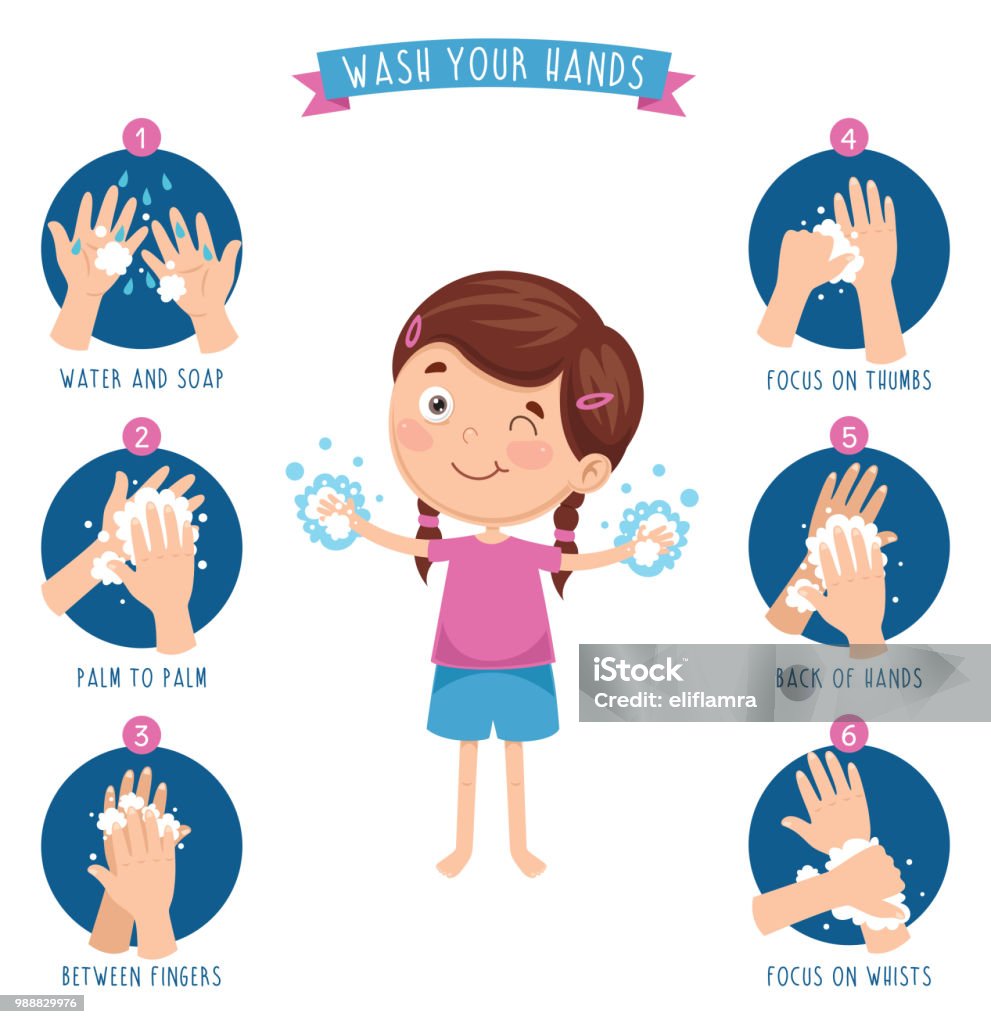 Vector Minh Họa Rửa Tay Hình minh họa Sẵn có - Tải xuống Hình ảnh ...