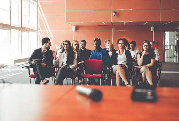 istock Business People at a Conference Meeting 988868546