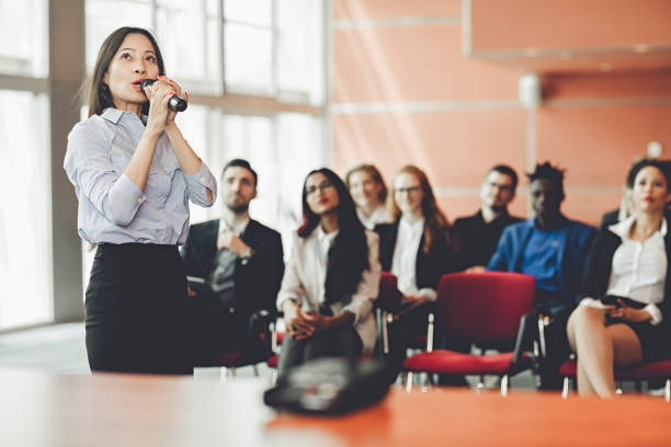 istock Business People at a Conference Meeting 988887536