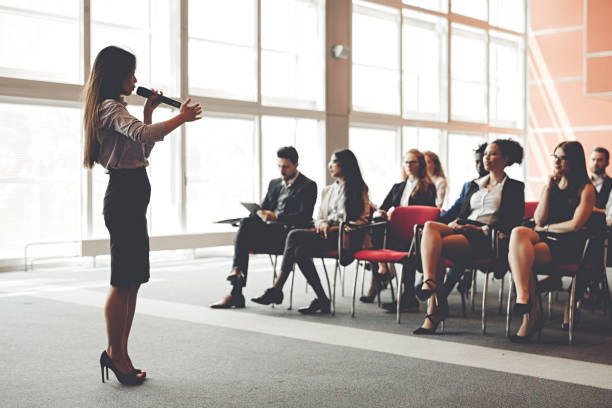 istock Business People at a Conference Meeting 988889788