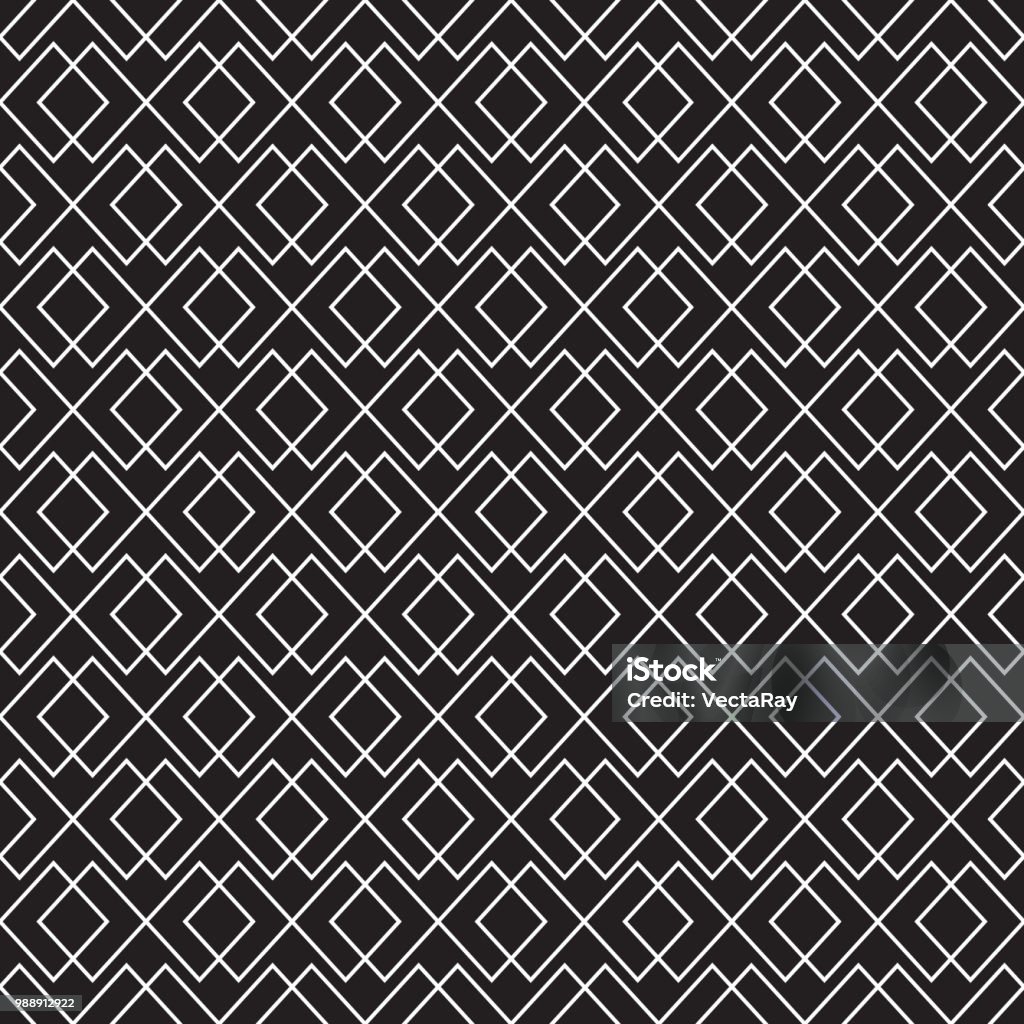 Interlocking Check Mark Pattern Seamless Vintage Art Deco Interlocking Check Weave Pattern Background ...
