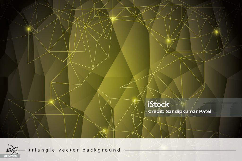 Triangularcave Background Triangular Abstract Background Stock Illustration - Download Image Now ...