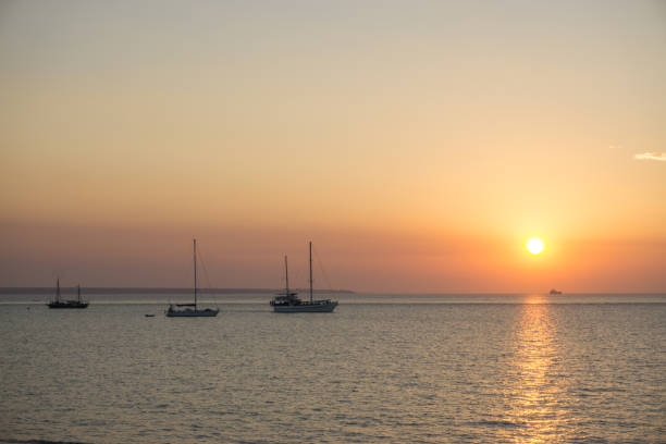 istock Beautiful sunset of Cullen bay 988939704