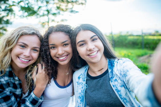 istock Girls Taking A Selfie 989170082