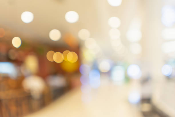 istock Blurred image of interior in shopping mall. 989203052