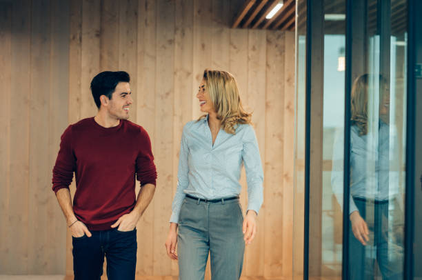 istock Portrait of Two colleagues in office 989232252