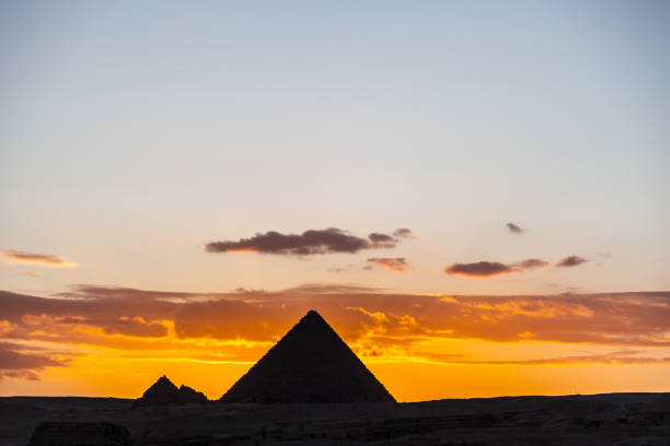 istock Egypt Cairo - Giza. General view of pyramids 989259962