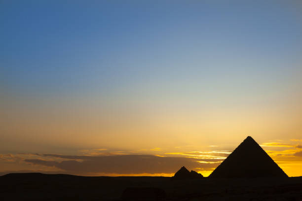 istock Egypt Cairo - Giza. General view of pyramids 989259986