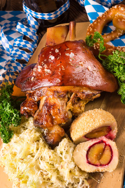 istock Beer Fest pork with Sauerkraut 989270200