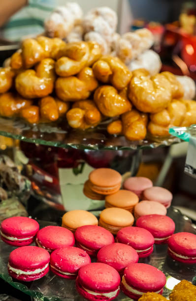 istock sweet pink dessert cake macaroons 989283800