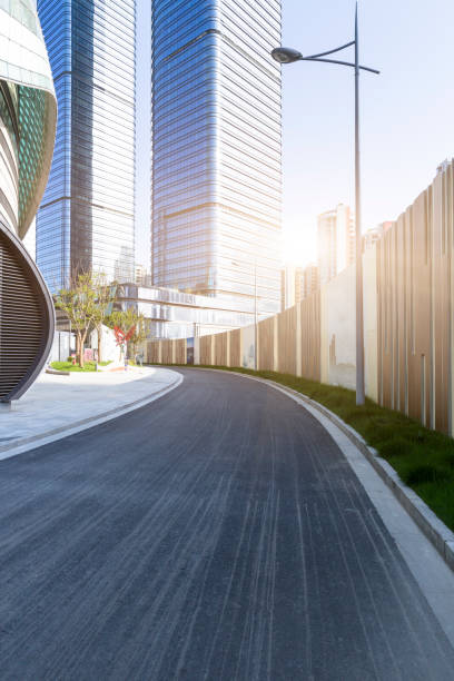 istock Modern urban traffic and ecological environment 989291772