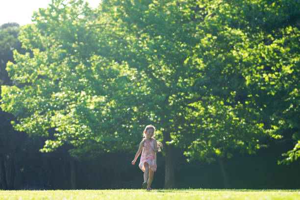 istock Girl playing in the park 989374232