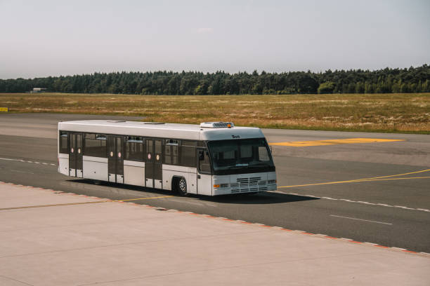 istock Bus at airport 989386590