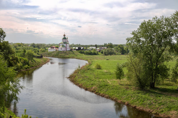 istock Russian landscape, Suzdal, Russia 989415042