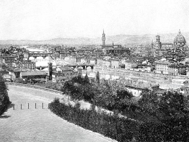 istock River arno and Palazzo Pitti in florence 1895 989430486