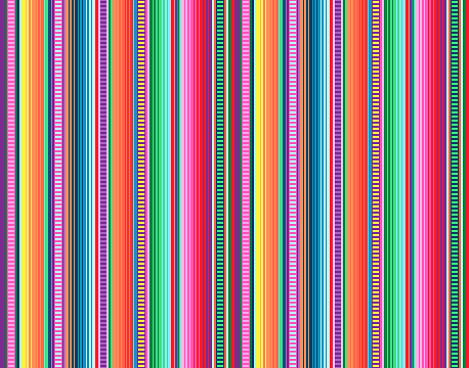 Blanket stripes seamless vector pattern. Background for Cinco de Mayo party decor or ethnic mexican fabric pattern with colorful stripes. Serape gesign