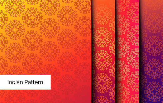 Indian Patternhs Indian Pattern Stock Illustration - Download Image Now - Bollywood ...