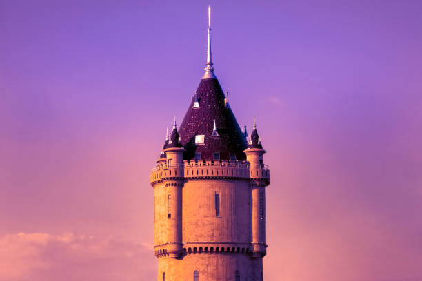 The Water Castle is a historic monument in the center of Drobeta Turnu Severin city, Romania. The old castle, dating from 1910, used to press water for distribution to the city and in present is an art center.