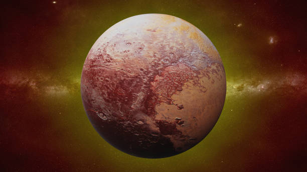 istock dwarf planet Pluto, former planet of the Sun 989497482