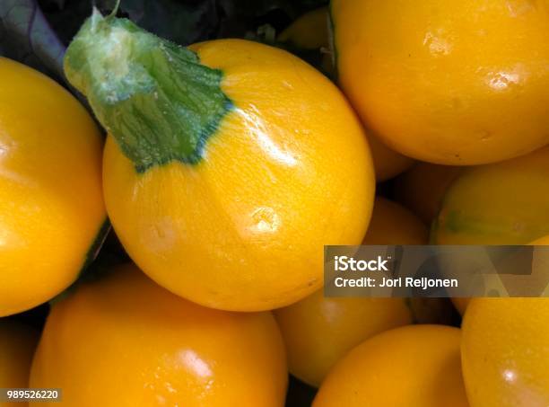 Yellow Eight Ball Squash Stock Photo - Download Image Now - Farm-To-Table, Farmer's Market, Food