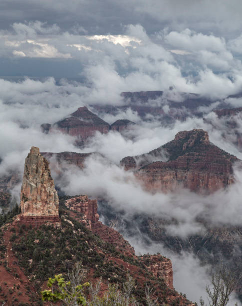 istock Grand Canyon Fog 989557168