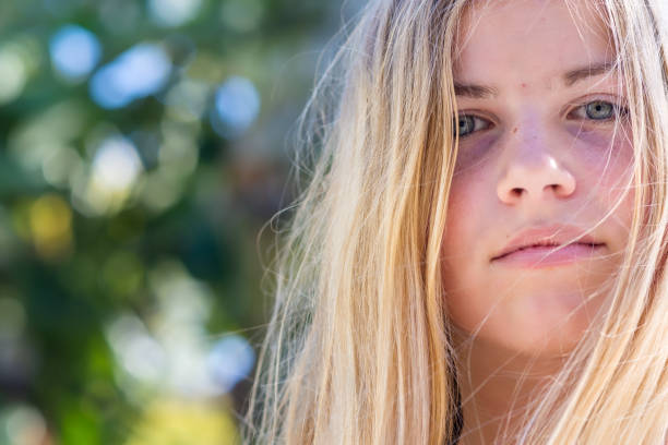 istock Young girl windy day 989606934