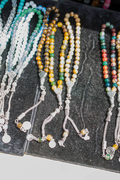 istock Set of praying beads of various color 989658932