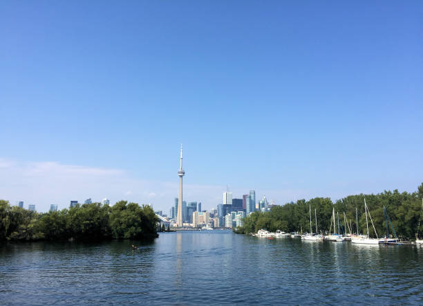 istock A view of Toronto from the sea 989669316