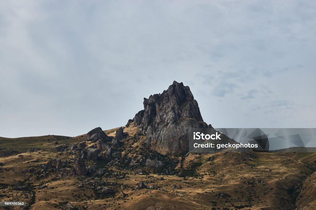 Five fingers mountain Five fingers mountain. Famous rocky mountain peaks in Azerbaijan Azerbaijan Stock Photo