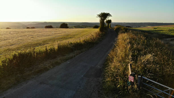 istock DRONE FARM FIELDS COUNTRYSIDE LANDSCAPE ENGLAND 989705088