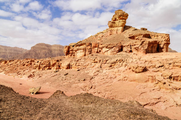 istock Spiral rock in Negev Desert, Israel 989712810
