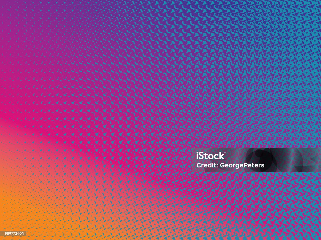 Computer Halftone Pattern Technology Halftone Pattern Background Stock Illustration - Download ...