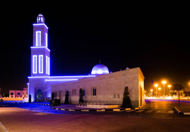 Beautiful mosque in Dubai city