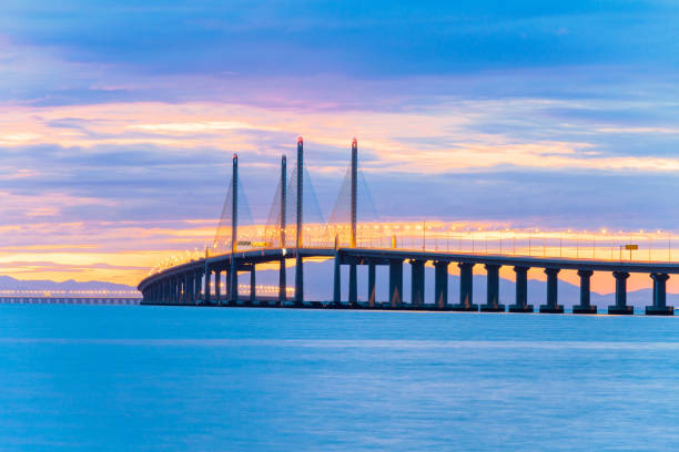 istock 2nd Penang Bridge view during dawn in George Town, Penang, Malaysia 989887732
